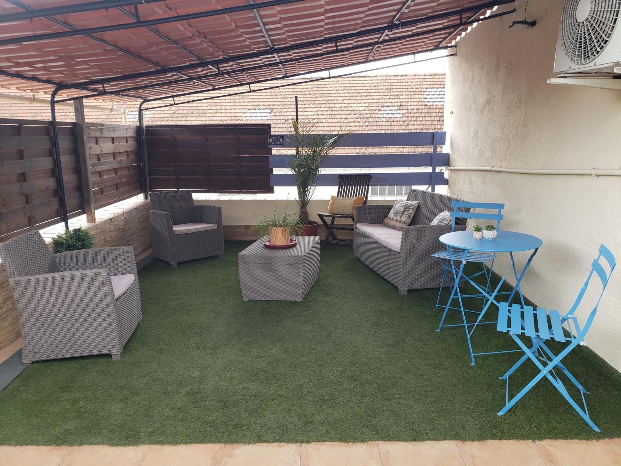 La Renaissance 50m2 - Independant & Terrasse Apartment *